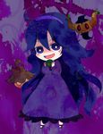  1girl artist_request hex_maniac_(pokemon) long_hair nintendo npc npc_trainer pixiv_manga_sample pokemon pokemon_(game) pokemon_xy purple_eyes purple_hair 