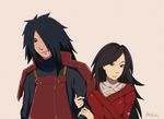  1boy 1girl black_eyes black_hair long_hair naruto tagme uchiha_madara 