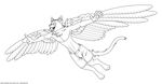  feline flying kobi_lacroix mammal smile wings 