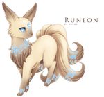  eeveelution fak&#233;mon fakemon feral nintendo plain_background pok&#233;mon pok&eacute;mon rueme runeon transparent_background video_games 