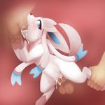  3_toes abdominal_bulge balls barefoot blush bow cum cum_in_mouth cum_inside darkmirage deep_throat eeveelution erection fellatio female fur male nintendo nude oral oral_penetration oral_sex orgasm pawpads paws penetration penis pok&eacute;mon sex straight sylveon vaginal vaginal_penetration video_games white_fur 