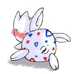  anus blush eyes_closed female feral nintendo pok&#233;mon pok&eacute;mon pussy togetic unknown_artist video_games 