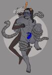 2023 alien alien_genitalia alien_humanoid ambiguous_gender artbotched bite biting_lip biting_own_lip black_bodysuit black_clothing black_hair black_skinsuit blue_blush blush bodily_fluids bodysuit broken_horn clothed clothing crotch_tentacles duo english_description equius_zahhak eyewear feet fingers genital_fluids genitals grey_background grey_body grey_hair grey_skin hair hands_behind_back heart_symbol hi_res homestuck horn horned_humanoid humanoid humanoid_pointy_ears intersex intersex/ambiguous kamina_shades lil_hal long_hair machine maleherm maleherm/ambiguous metal_tentacles missing_tooth ms_paint_adventures muscular muscular_intersex muscular_maleherm nipple_fetish nipple_pinch nipple_play nipples not_furry nude one_leg_up orange_horn pinch pointy_ears precum raised_leg restrained restrained_by_tentacles robot robot_humanoid self_bite short_hair simple_background skinsuit smile sunglasses tears teeth tentacles tentacles_around_legs tight_clothing toes troll_(homestuck) vaginal_fluids yellow_sclera
