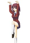  artist_request kushieda_minori oohashi_high_school_uniform red_eyes red_hair school_uniform solo toradora! 