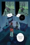 2025 2:3 absurd_res ambiguous_gender ambiguous_human anthro bedroom biped brown_body brown_fur brown_hair clothed clothing color_contrast comic cool_colors december_holiday deer deltarune detailed_background dialogue digital_drawing_(artwork) digital_media_(artwork) duo english_text female female_anthro fur goomyloid hair hi_res human kris_dreemurr lightner mammal new_world_deer snout speech_bubble talking_to_another tan_body tan_skin text undertale_(series)