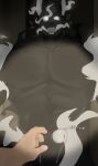 abs absurd_res ambiguous_gender anthro aura barazoku big_muscles big_pecs black_body black_penis confusion duo erection first_person_view genitals glans glowing glowing_eyes hi_res human human_on_anthro human_on_monster humanoid_genitalia humanoid_hands humanoid_penis interspecies male male/ambiguous mammal manly monster muscular muscular_anthro muscular_male nude open_mouth pecs penis reaching_for_penis sex shocked smoke smoke_from_mouth surprise_sex surprised teratophilia thick_penis wakagrass white_glans