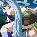  1girl bare_shoulders bent_over blue_eyes blue_hair blush character_request clothed_sex gretel long_hair looking_back lowres oekaki open_mouth otogi-jushi_akazukin penis pixiv_manga_sample pussy sex solo_focus source_request spread_legs tomu_(tomubobu) tomubobu twintails uncensored 