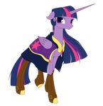  boots cape clothing cutie_mark equine fangs female feral friendship_is_magic fur hair horn horse long_hair looking_at_viewer mammal multi-colored_hair my_little_pony plain_background pony pose purple_eyes purple_fur purple_hair solo thefabulousfanboy transparent_background twilight_sparkle_(mlp) winged_unicorn wings 