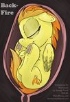  cutie_mark english_text equine eyes_closed f&#339;tus f&oelig;tus female friendship_is_magic frostweave fur hair horse mammal my_little_pony pegasus pony smudge_proof spitfire_(mlp) text two_tone_hair unbirthing wings womb wonderbolts_(mlp) yellow_fur 