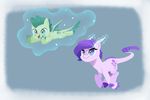  absurd_res cat_eyes claws crossbreed crystal_clarity dragon drake_wings equine female fire_ruby friendship_is_magic fur green_background hair hi_res horn horse hybrid kilala97 kirin mammal my_little_pony original_character pink_hair plain_background playing pony purple_hair slit_pupils smile turquoise_blitz wings 