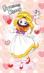  blonde_hair blue_eyes copyright_name dress gloves heart high_heels hood kenny_mccormick long_hair mouse pinky_out smile solo south_park south_park:_the_stick_of_truth standing traditional_media yoneda_(datsugoku) 