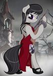  ada_wong black_hair crossover cutie_mark dress equine female friendship_is_magic gun hair horse mammal my_little_pony octavia_(mlp) pony purple_eyes ranged_weapon resident_evil resident_evil_4 semi-anthro solo stein-more submachine_gun submachinegun thompson_smg tommy_gun weapon 