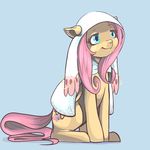  clothing cutie_mark equine female fluttershy_(mlp) friendship_is_magic green_eyes hair horse idrawweeklypony kyubey mahou_shoujo_madoka_magica mammal my_little_pony pegasus pink_hair pony puella_magi_madoka_magica smile solo wings 