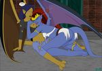  breasts butt demona duo elisa fab3716 female gargoyles pussy 