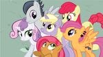  apple_bloom_(mlp) babs_seed_(mlp) black_hair blonde_hair brown_fur cub cutie_mark cutie_mark_crusaders_(mlp) dinky_hooves_(mlp) equine female feral friendship_is_magic fur green_eyes grey_fur group hair horn horse male mammal my_little_pony orange_fur pegasus plain_background pony purple_eyes purple_hair red_hair rumble_(mlp) schwarzekatze4 scootaloo_(mlp) sweetie_belle_(mlp) two_tone_hair unicorn white_fur wings yellow_fur young 