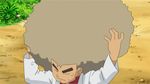  1boy animated animated_gif epic fabulous hair hairdo labcoat lowres nintendo ookido_yukinari pokemon pokemon_(anime) solo what 