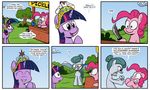  arguing bush comic crown czudakx dialog english_text equine eyewear female friendship_is_magic glasses gold grass grey_hair hair hands horn horse jar knife mammal multi-colored_hair my_little_pony outside pink_hair pinkie_pie_(mlp) pony purple_eyes purple_hair text tree twilight_sparkle_(mlp) winged_unicorn wings 