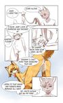  aogami begging brown_fur canine cat collar comic cub domanance domination dripping_pussy english_text feline female fingering fox fur green_eyes heat hi_res leash male mammal markings master pet presenting pussy pussy_juice socks_(marking) submissive taleir text young 