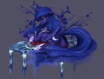  crown equine female forgotten-wings friendship_is_magic hair hi_res horn horse long_hair mammal my_little_pony pony princess_luna_(mlp) solo winged_unicorn wings 
