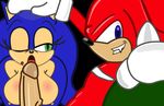 anthro anus areola big_breasts big_butt blue_eyes blue_hair breasts butt crossgender echidna enormous_(artist) erect_nipples erection female green_eyes grin hair hedgehog humanoid_penis knuckles_the_echidna licking male mammal nipples nude one_eye_closed oral oral_sex penis red_hair sega sex side_boob smile sonic_(series) sonic_the_hedgehog straight tongue vein veiny_penis 