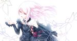  asahi_(ge_nyu) dress guilty_crown pink_hair red_eyes white yuzuriha_inori 