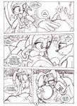  2013 anthro areola big_breasts big_penis breasts comic dialog echidna english_text erect_nipples erection fellatio female huge_breasts hyper hyper_penis knuckles_the_echidna male monochrome neokat nipples oral oral_sex penis sega sex shade_the_echidna sonic_(series) straight text tikal_the_echidna urethral urethral_penetration 