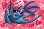  areola bat big_breasts blush breasts erect_nipples female feral jooughust mammal nintendo nipples open_mouth pok&#233;mon pok&eacute;mon pussy solo video_games zubat 