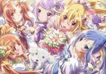  aida_mana animal blonde_hair blue_eyes blue_hair blush brown_hair cure_ace cure_diamond cure_heart cure_rosetta cure_sword dog dokidoki!_precure hishikawa_rikka inoshishi kenzaki_makoto long_hair madoka_aguri pink_eyes pink_hair precure purple_eyes purple_hair red_eyes red_hair short_hair yellow_eyes yotsuba_alice 