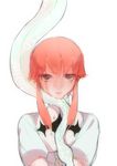  animal bad_id bad_pixiv_id bes-low expressionless jakuzure_nonon kill_la_kill no_hat no_headwear object_namesake pink_hair short_hair sidelocks snake solo 