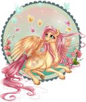  2013 alpha_channel arthropod blue_eyes blush butterfly cigarscigarettes cutie_mark equine female fluttershy_(mlp) flying friendship_is_magic hair horse insect lying my_little_pony pink_hair plain_background pony solo transparent_background wings 
