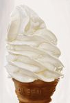  commentary_request english food humohumoelmo ice_cream ice_cream_cone no_humans original photorealistic soft_serve solo white_background 