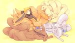  1boy blonde_hair dark_persona eyes_closed fox kurama_(naruto) naruto ninetails o96ap pokemon uzumaki_naruto 