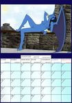  breasts calendar fab3716 female gargoyles january nude obsidiana pussy solo 