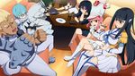  gamagouri_ira inumuta_houka jakuzure_nonon kill_la_kill kiryuin_satsuki mankanshoku_mako matoi_ryuuko sanageyama_uzu umakatsuhai 