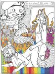  anthro canine comic drugs female fox lsd male mammal sex straight triadfox voyeur watching 