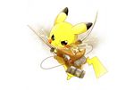  cosplay pikachu pokemon shingeki_no_kyojin sword tagme_(artist) uniform weapon white 