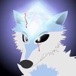  blood blue_eye canine mammal siberiancrystalx teeth wolf 