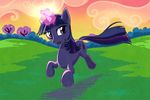  cutie_mark equine female feral friendship_is_magic hair horn horse mammal my_little_pony outside pony purple_eyes saphamia solo twilight_sparkle_(mlp) two_tone_hair unicorn 