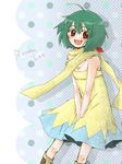  fang green_hair macross macross_frontier ranka_lee red_eyes sawaaa solo 