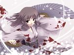  blood copyright_request fan japanese_clothes kimono satomi solo 