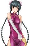  bun_cover china_dress chinese_clothes double_bun dress elbow_gloves gloves gundam gundam_00 metadora solo twintails wang_liu_mei 