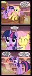  blue_eyes comic cute dialog english_text equine female feral fluttershy_(mlp) friendship_is_magic hair henbe horn horse mammal my_little_pony pegasus pink_hair pony purple_eyes text twilight_sparkle_(mlp) two_tone_hair unicorn wings 