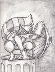  male mammal marvel raccoon rocket_raccoon s-o-husky trash_can 