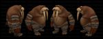  overweight seal topless tuskar tuskarr tusks unknown_artist video_games walrus warcraft world_of_warcraft 