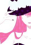  1girl bare_shoulders flower hat one_piece perona pink_hair sabaody_archipelago solo tsunami009 