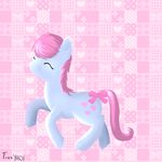  female friendship_is_magic furryaoi my_little_pony original_character pattern_background safe smile 