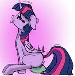  equine female feral friendship_is_magic hair half-closed_eyes horn horse insertion mammal monochrome my_little_pony open_mouth penetration pony saliva sitting sketch solo stradivarius tongue twilight_sparkle_(mlp) vaginal vaginal_penetration winged_unicorn wings 