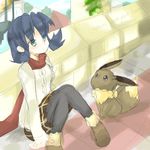  crystal_(pokemon) eevee pokemon pokemon_(game) pokemon_gsc scarf twintails 