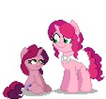  alpha_channel animated boop cub cute cutie_mark duo equine female feral fur green_eyes hair horn horse mammal marker_pony_(character) my_little_pony pink_fur plain_background pony transparent_background two_tone_hair unicorn young 