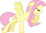  absurdly_absurd_res alpha_channel angry equine female feral fluttershy_(mlp) friendship_is_magic hi_res horse mammal my_little_pony pegasus pony sagegami wings 